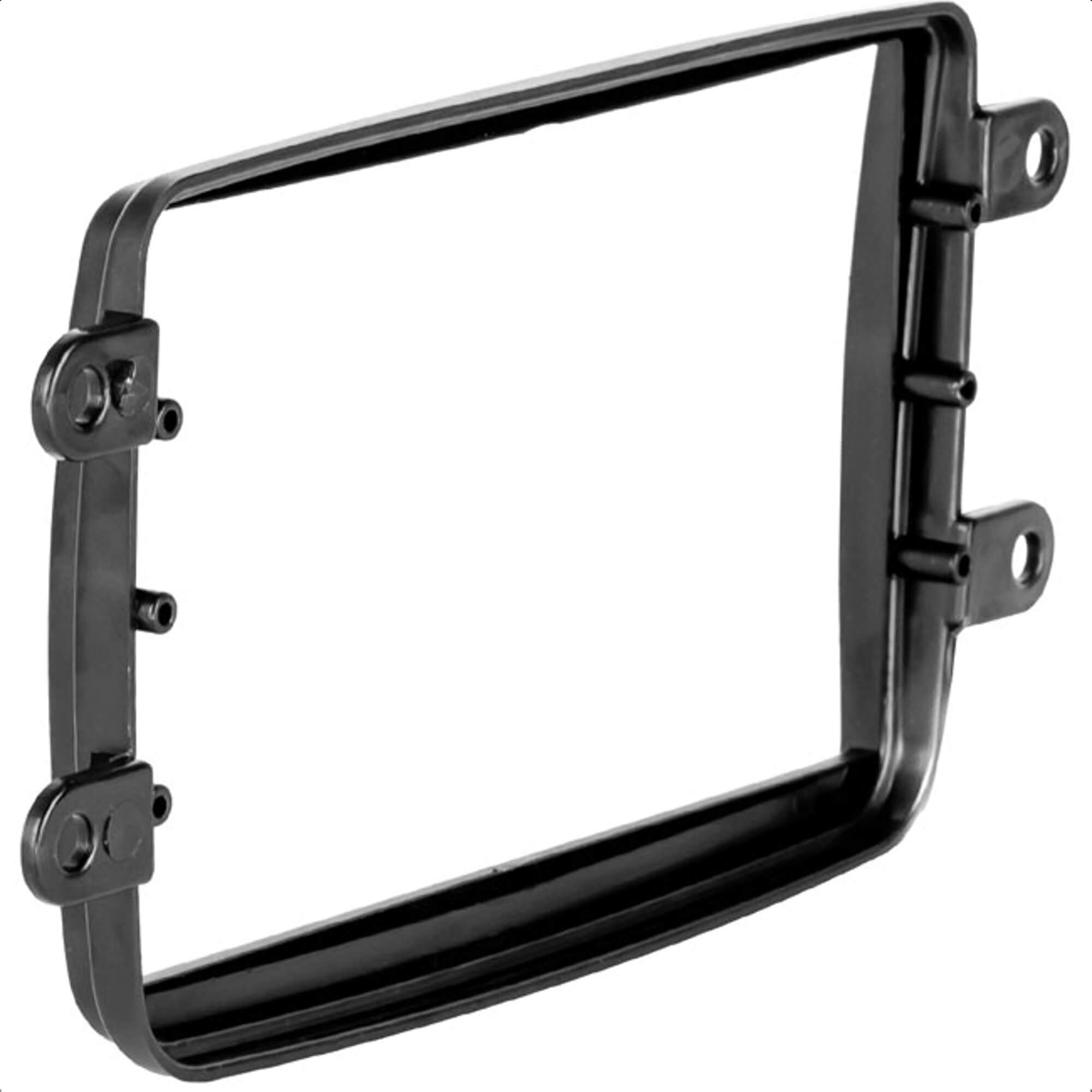 Moldura 2 Din Preto Duster Dynamique Sandero Expression Privilege 2011 Até 2020 CH Expex - EPX 252