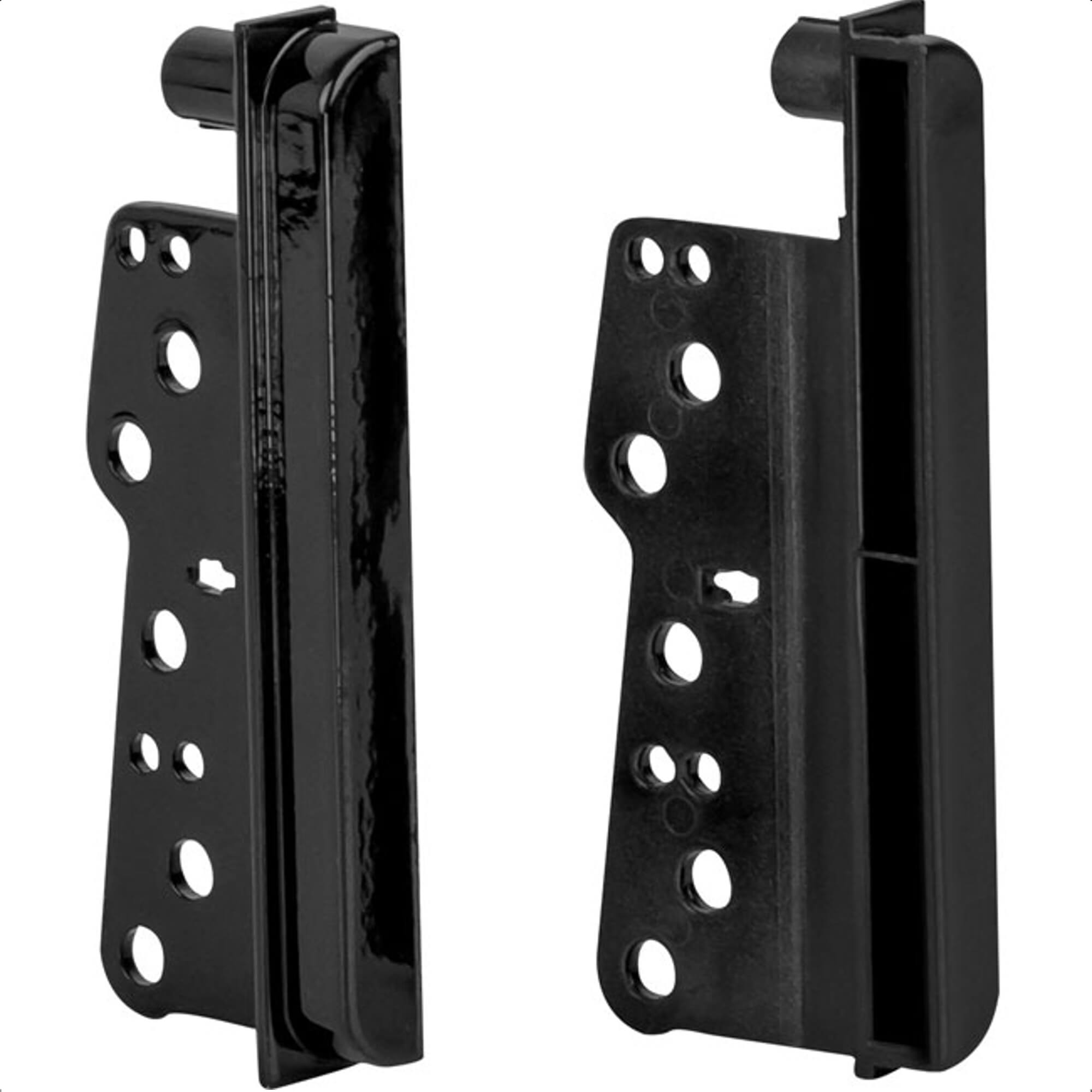 Moldura 2 Din Black Piano Expex EPX258 Corolla 2015-23, Hilux/SW4/SRV/STD 2005-11