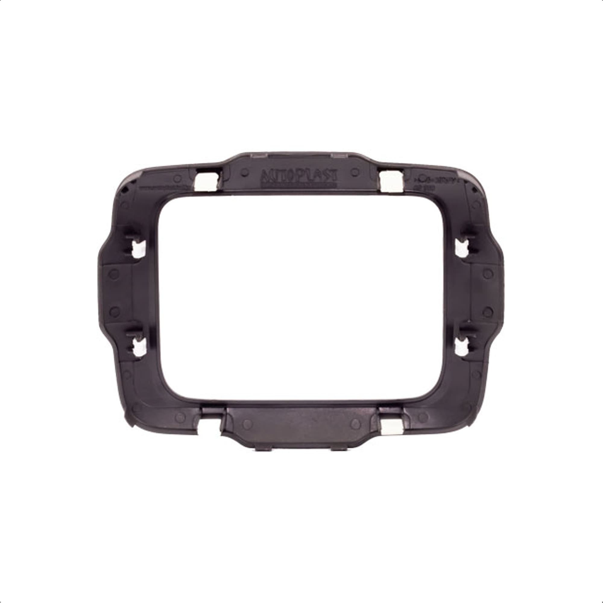 Moldura 2 Din Preto Emborrachado Renegade Aparelho Original 2015-2021 Expex - EPX 289