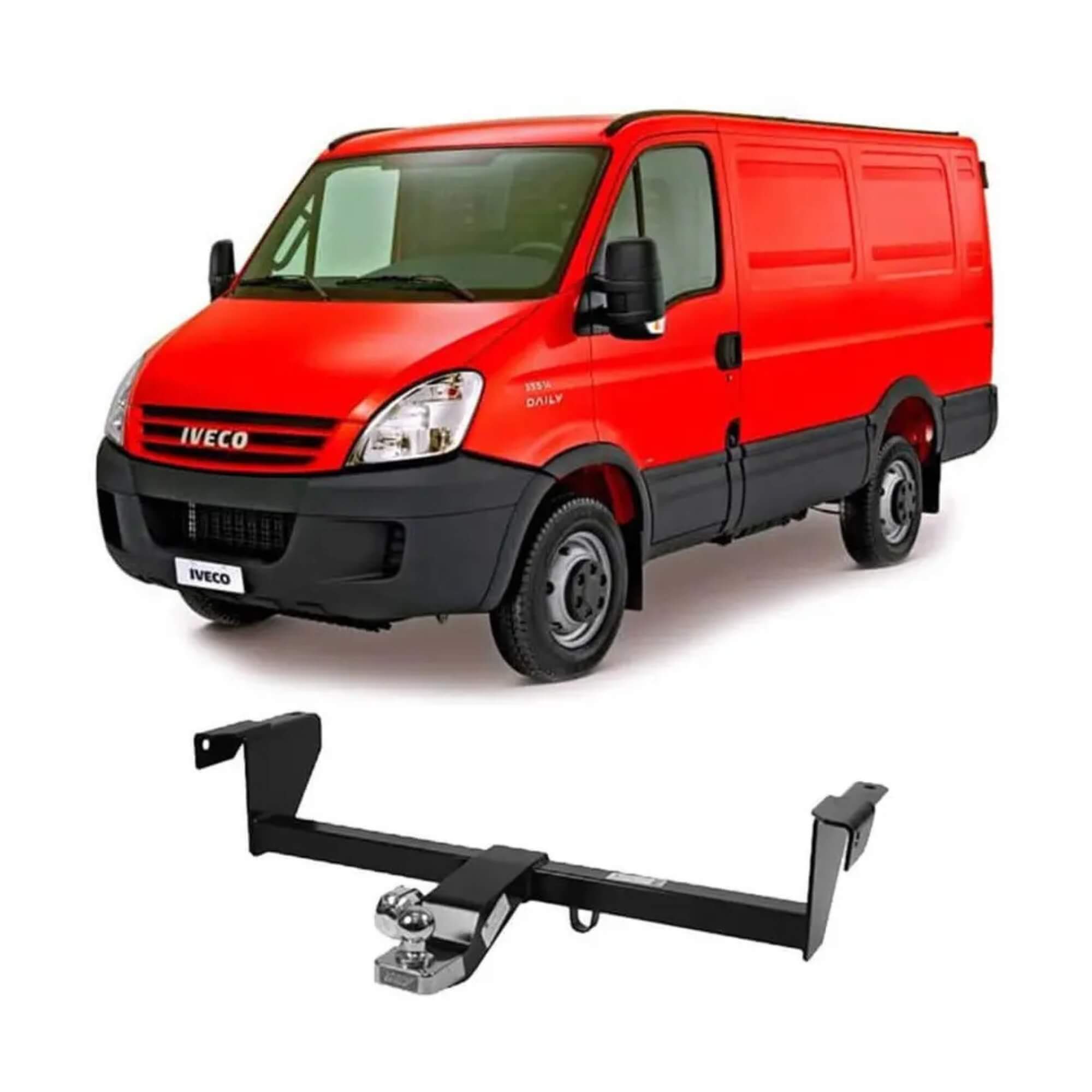 Engate Reboque Fixo Sem Furo Iveco Daily 2011 em Diante 450kg Braconi - FT-42