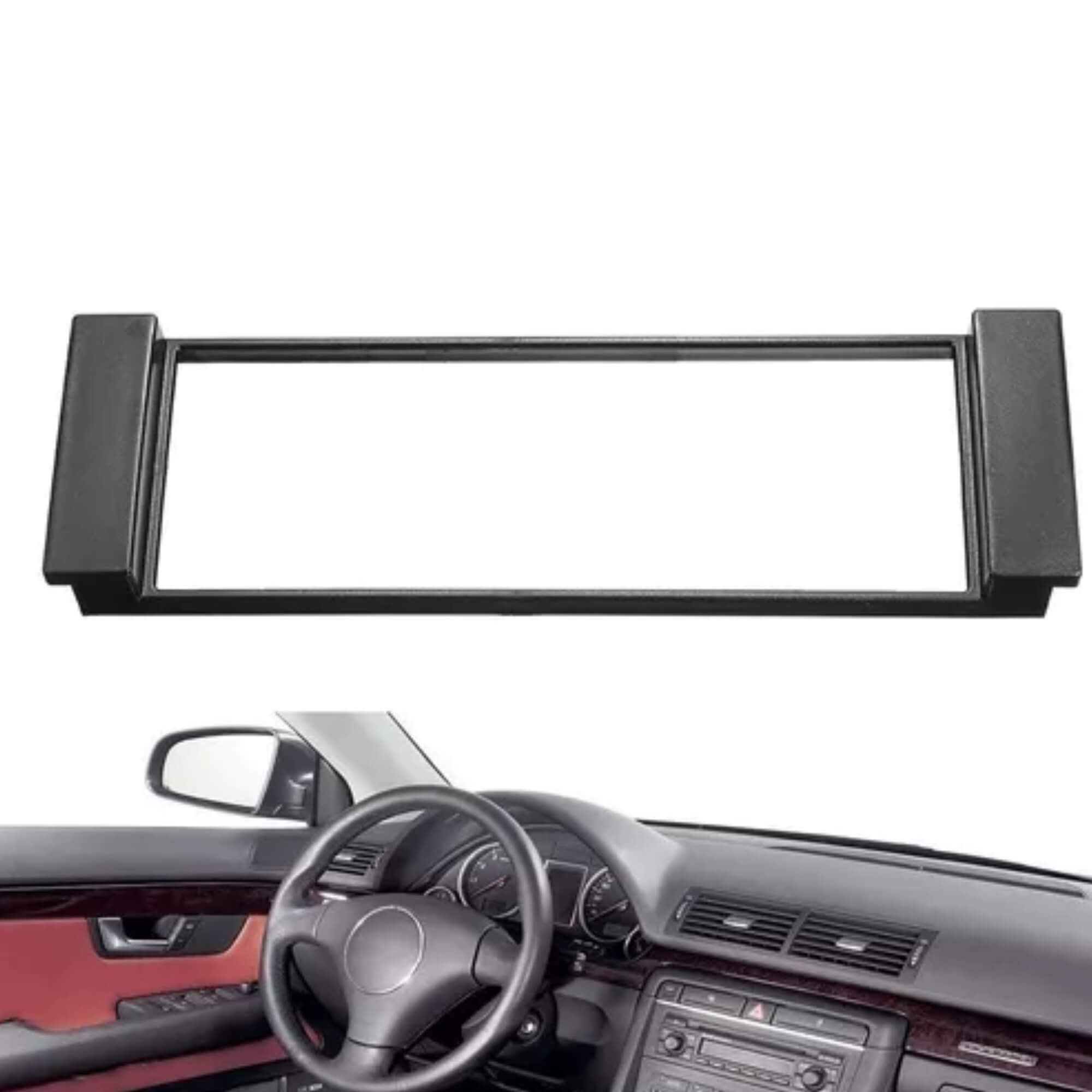 Moldura 1 Din Audi A6 2002 2003 2004 2005 2006 CH EPX 158