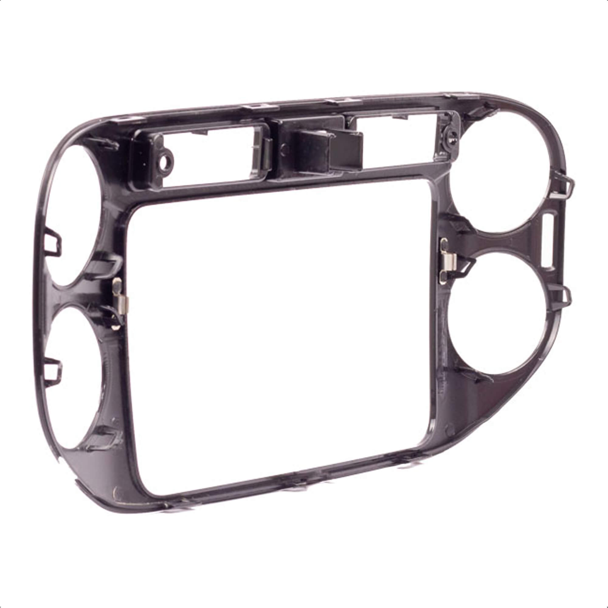 Moldura 2 Din Black Piano Tiguan 2008/2009/2010/2011/2012/2013/2014 Expex - EPX 255