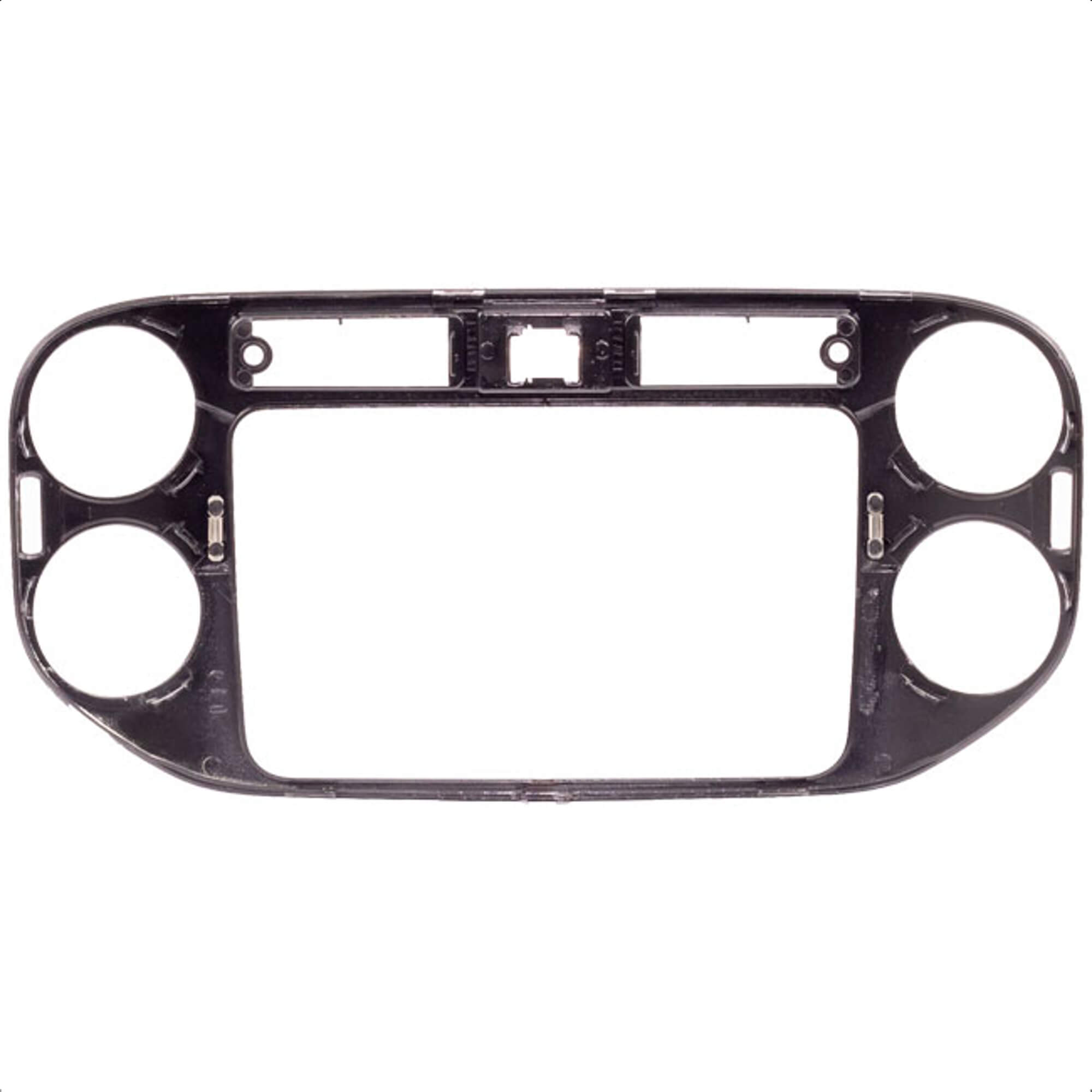 Moldura 2 Din Black Piano Tiguan 2008/2009/2010/2011/2012/2013/2014 Expex - EPX 255