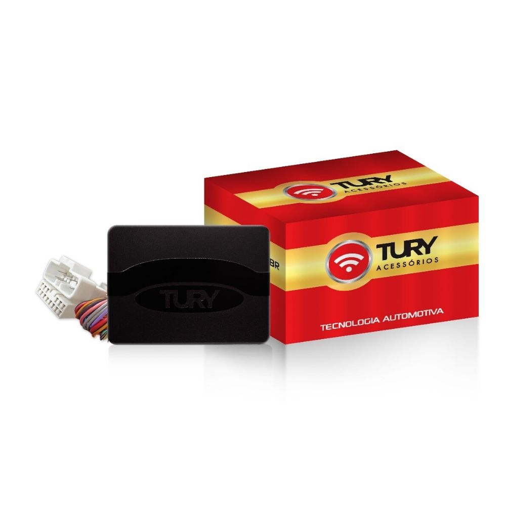 Modulo de Vidro Tury Kia Picanto PRO4.11T 2012/2013/2014/2015/2016/2017 com Anti-esmagamento
