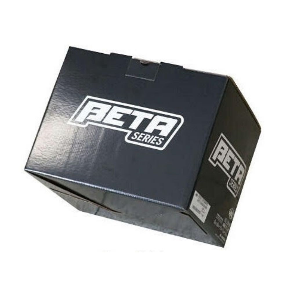 Capacete Beta M11 Fechado Branco Stark Vermelho Tamanho 62 Vaz 12174