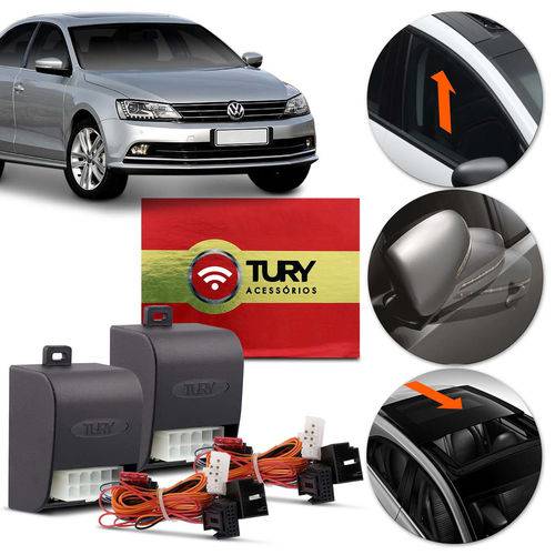 Modulo Vidro Tury PARK6.3CY Rebatimento Espelhos Retrovisores +Teto Solar Jetta 2011-2017