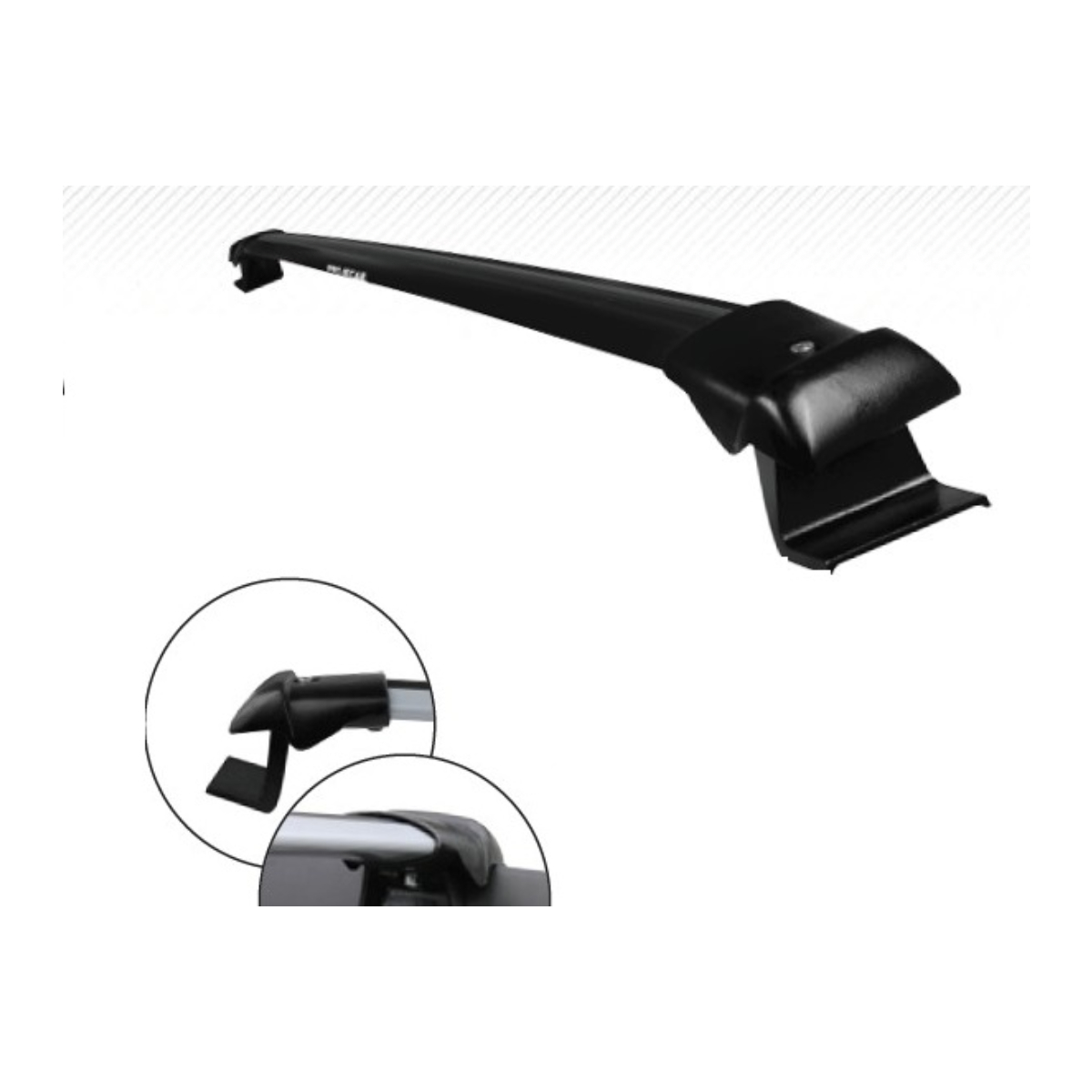 Rack de Teto Travessa Preto Hyundai I30 Projecar - HY1013