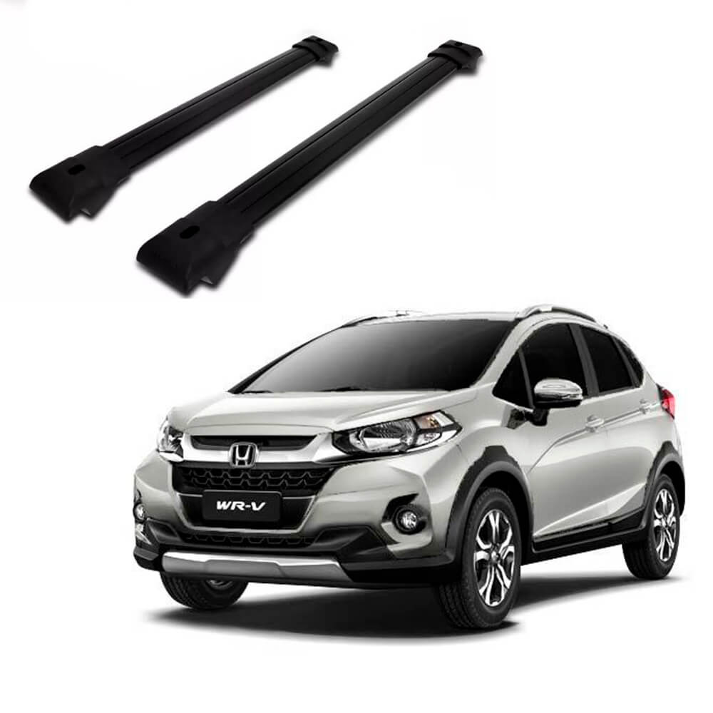 Travessa de Rack Honda WRV Preta Larga (par) HD-6012 - Projecar