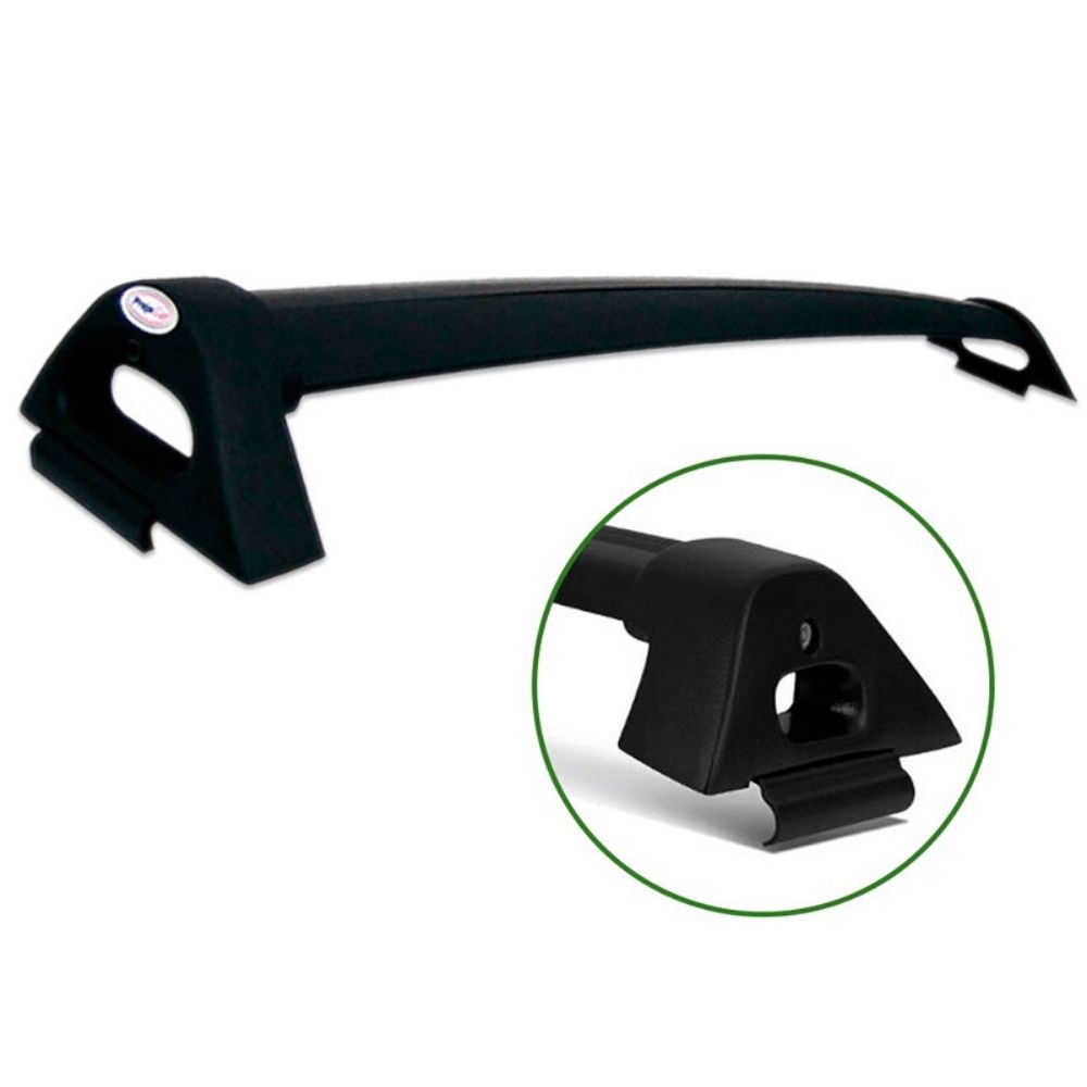 Rack Teto Nissan Tiida Hatch alumínio Preto NS-1107 Projecar