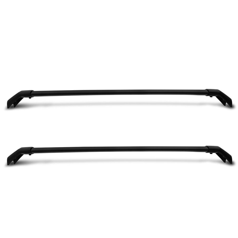 Rack de Teto Travessas Longas Jeep Compass 2016 até 2019 Preta Projecar - JR-1706
