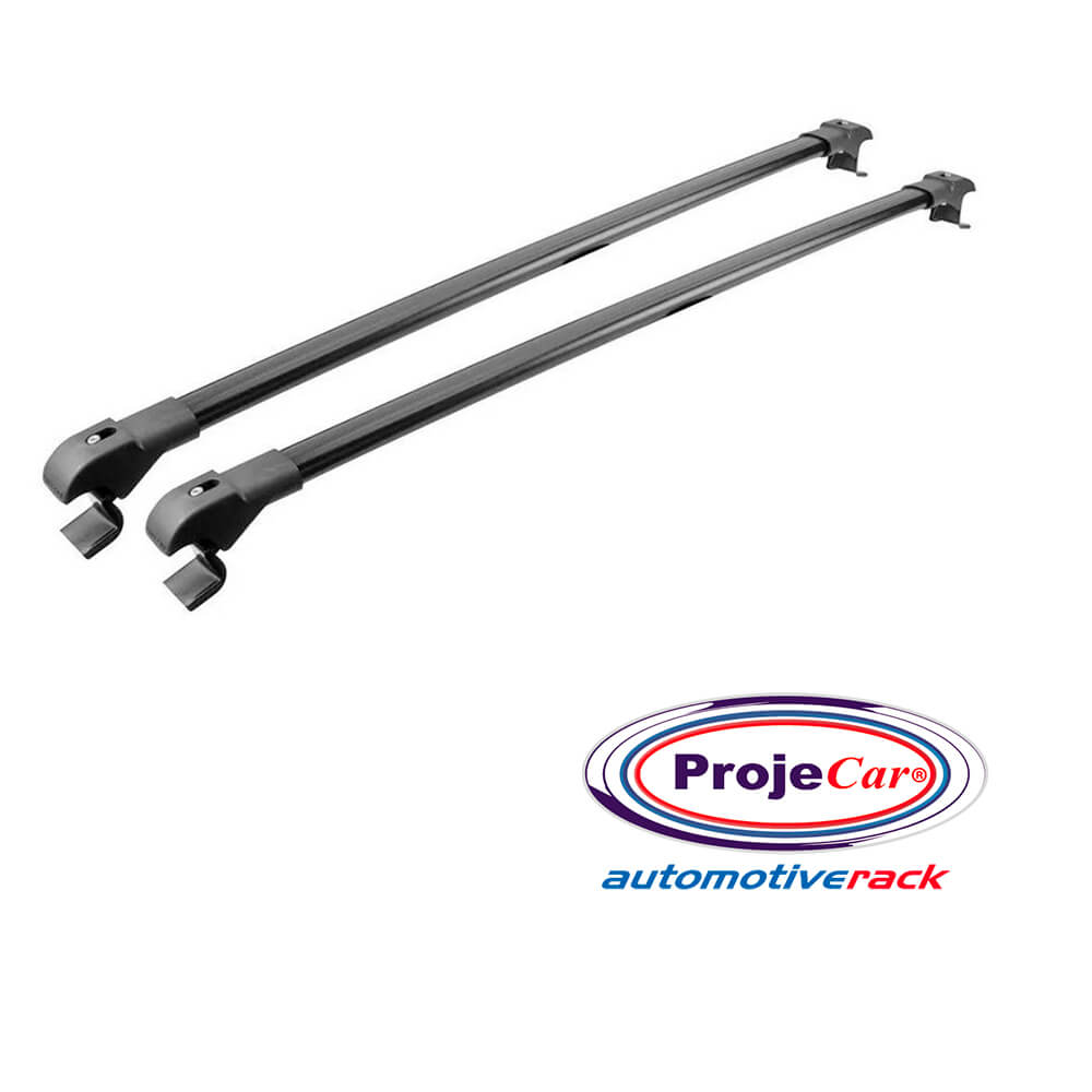 Rack Teto Travessa para Honda WRV Preta Slim Fina (par) TS-6012 Projecar
