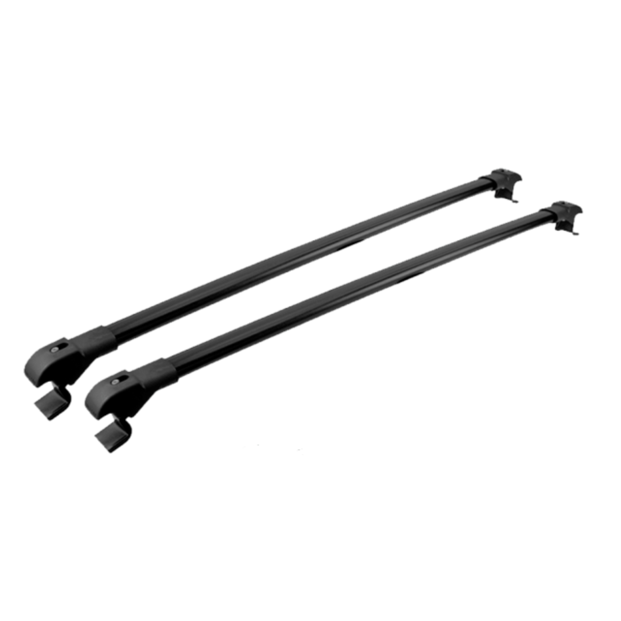 Travessa Projecar Aircross Todos os Anos Preta Slim Fina (par) Suporta Até 45Kg TS-5004