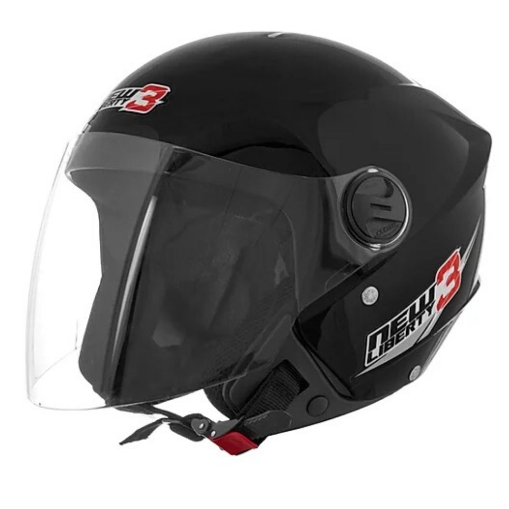 Capacete New Liberty Three Preto Tamanho 58 Pro Tork - CAP-489PT