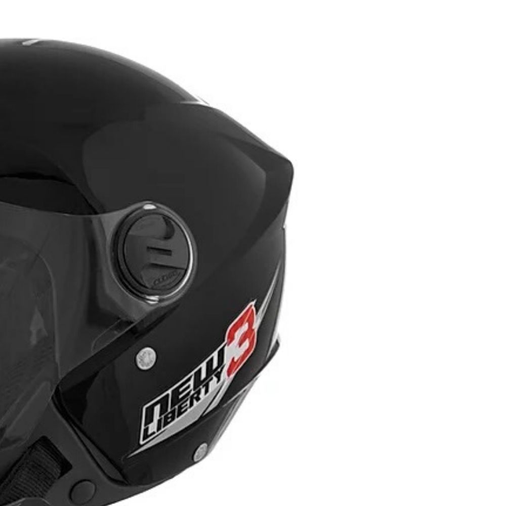 Capacete New Liberty Three Preto Tamanho 58 Pro Tork - CAP-489PT