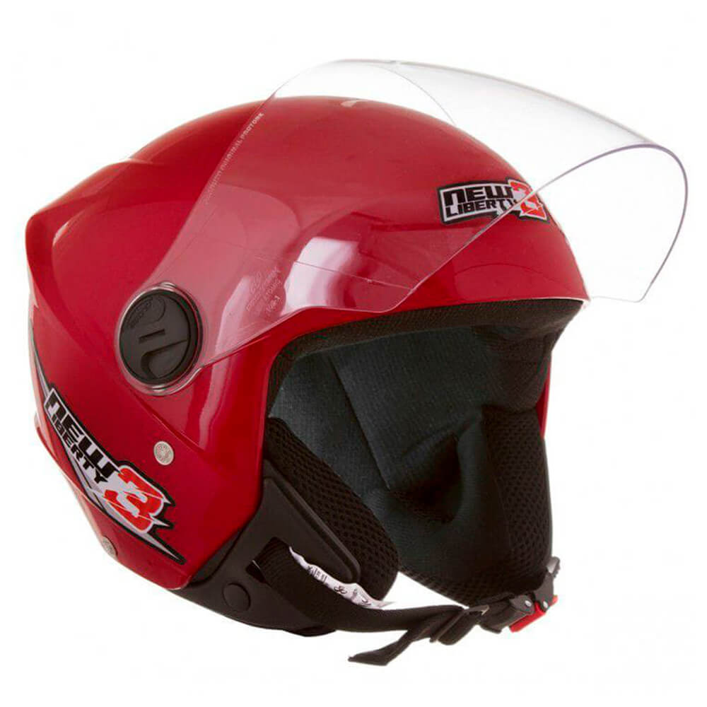 Capacete New Liberty Three Vermelho Tamanho 60 Pro Tork - CAP-490VM