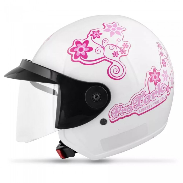 Capacete Liberty Three For Girls Branco Tamanho 56 Pro Tork - CAP-53BC