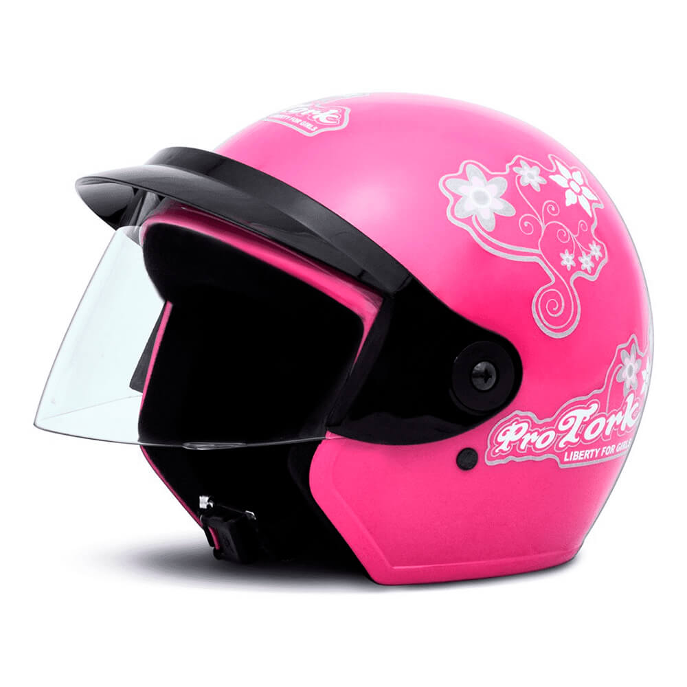 Capacete Liberty Three For Girls Rosa Tamanho 56 Pro Tork - CAP-53RS