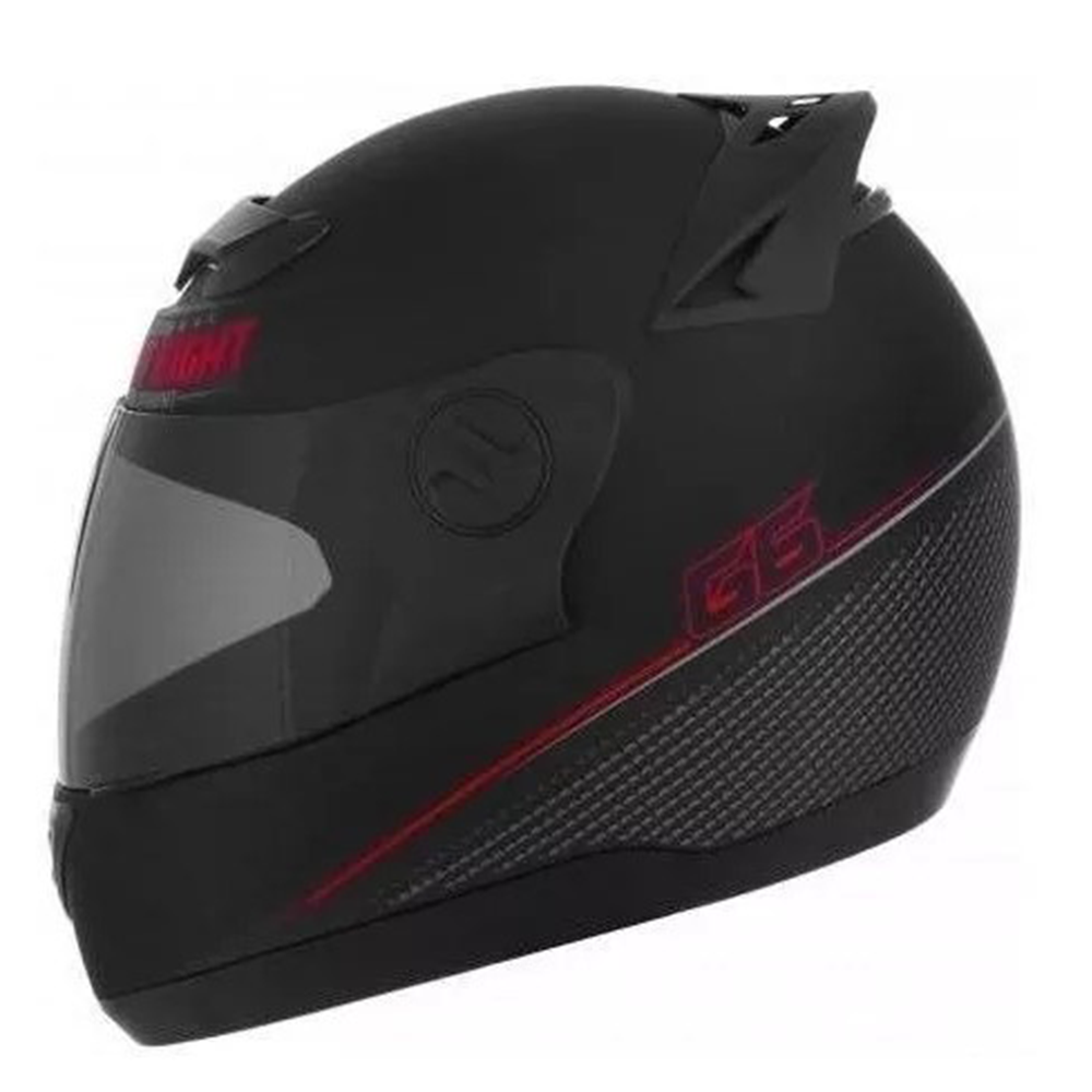 Capacete Evolution G6 788 Pro Neon Vermelho Tamanho 58 Pro Tork - CAP-558VM