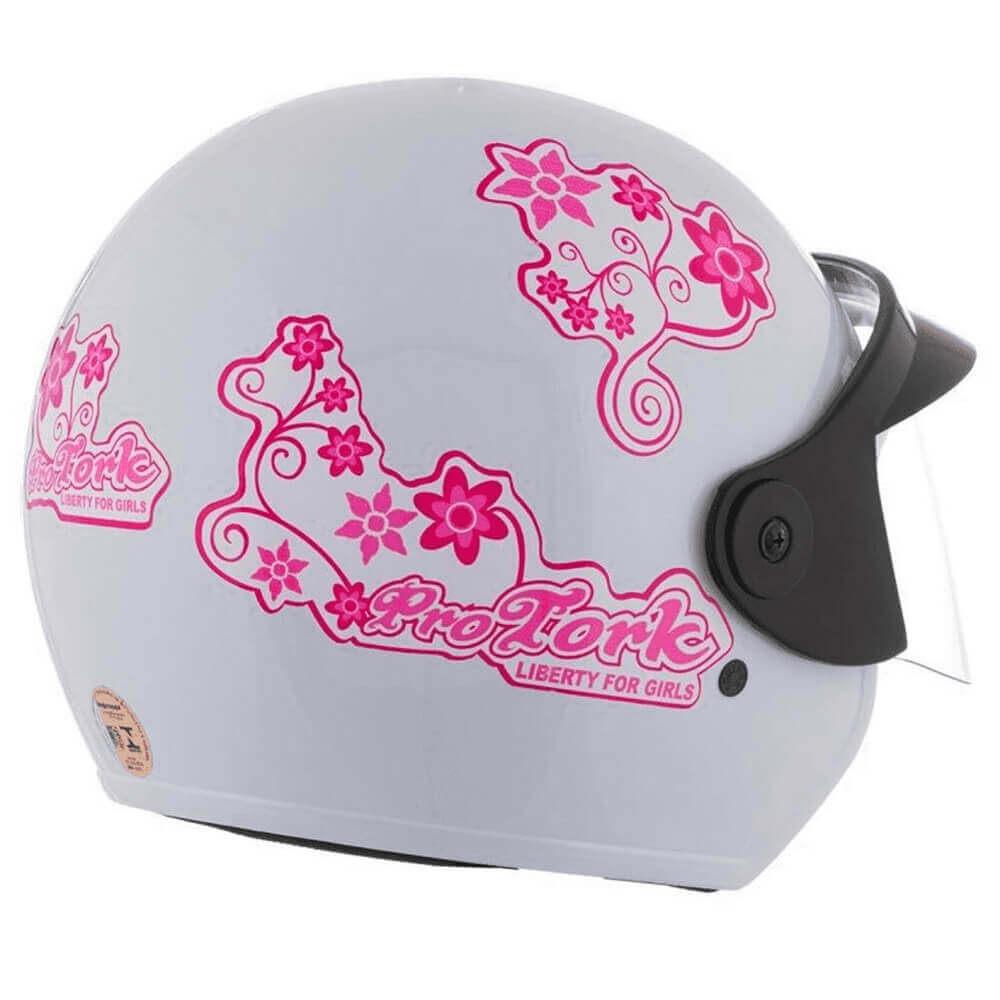 Capacete Liberty Three For Girls Branco Tamanho 60 Pro Tork - CAP-55BC