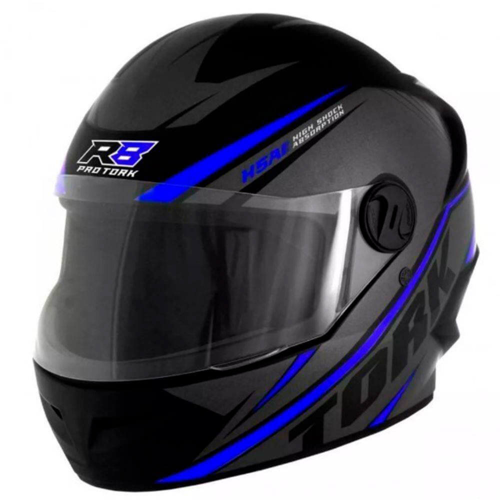 Capacete Pro Tork R8 Azul Tamanho 60 - CAP-569CZAZ