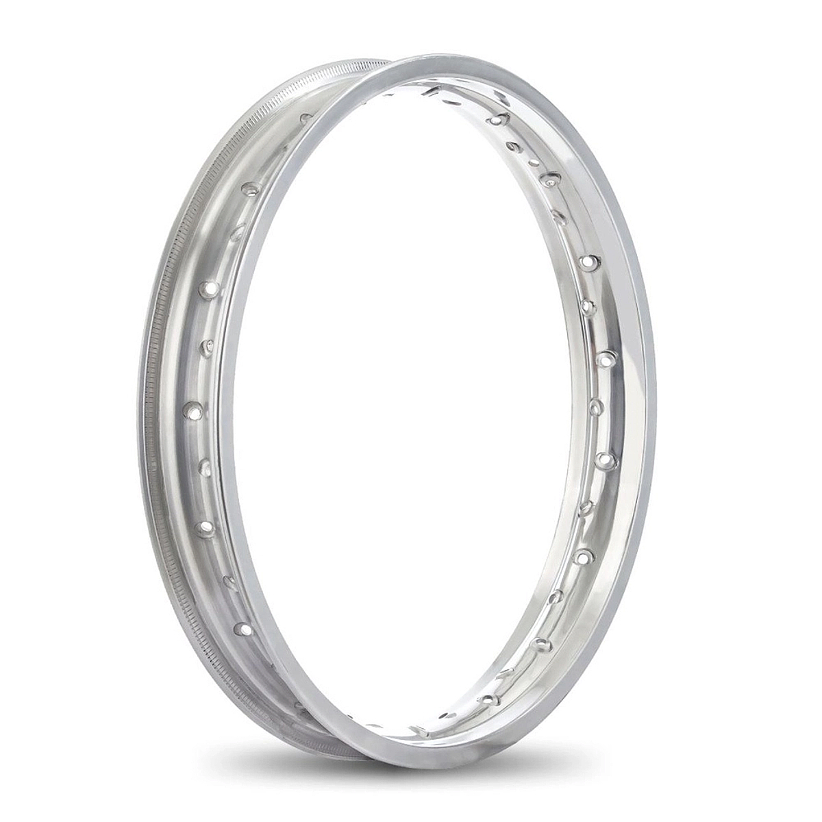 Aro de Roda Mega Solda 14x160 Traseiro Biz Cromado Aço Reforçado Ombros Bordas Pro Tork AR-24CR