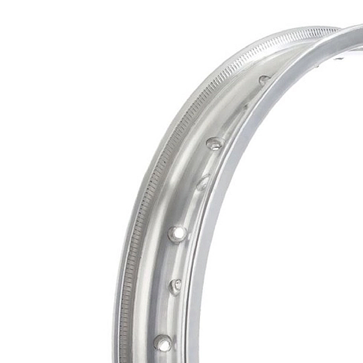 Aro de Roda Mega Solda 14x160 Traseiro Biz Cromado Aço Reforçado Ombros Bordas Pro Tork AR-24CR