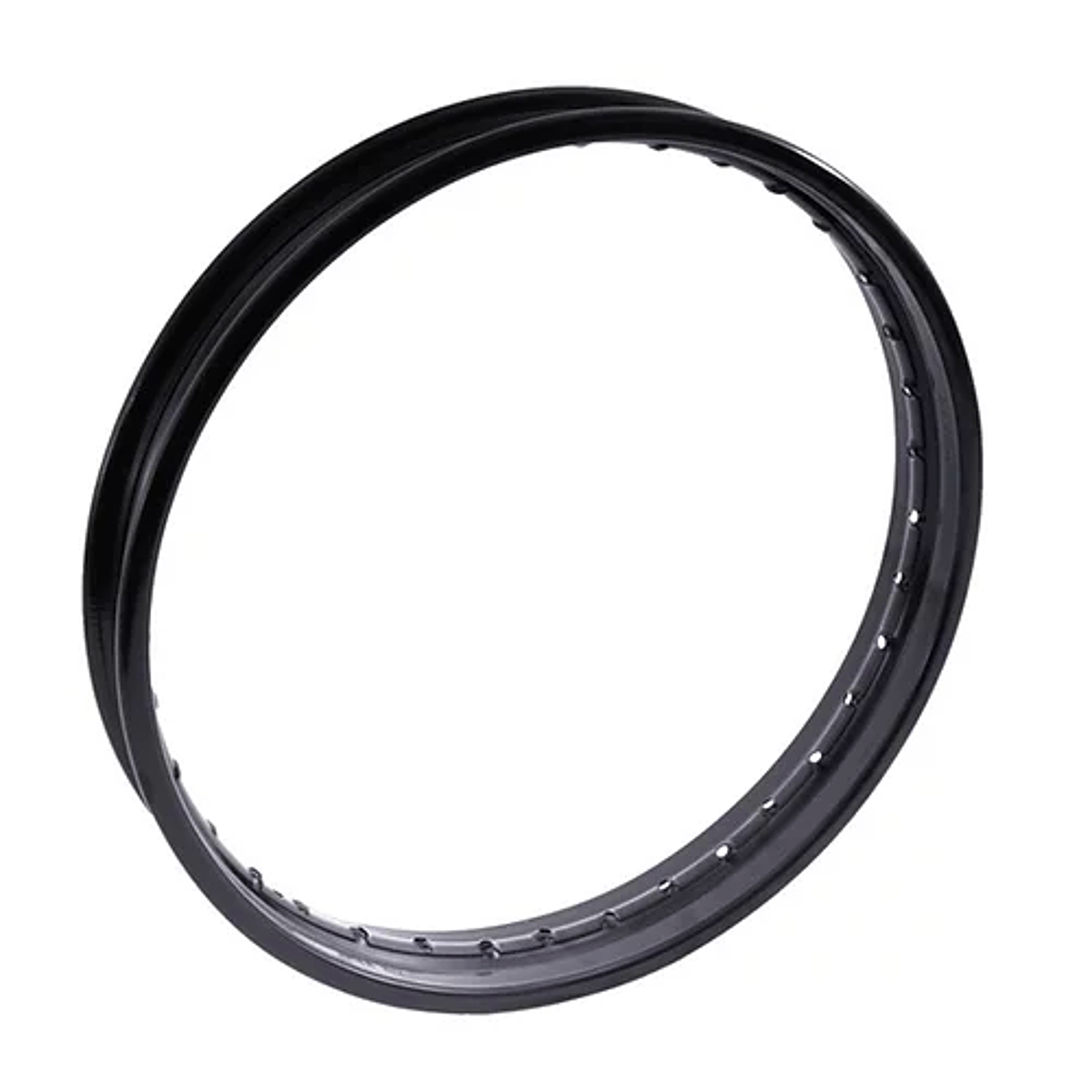Aro de Roda Mega Solda 14x160 Traseiro Biz Preto Aço Reforçado Ombros Bordas Pro Tork AR-24PT