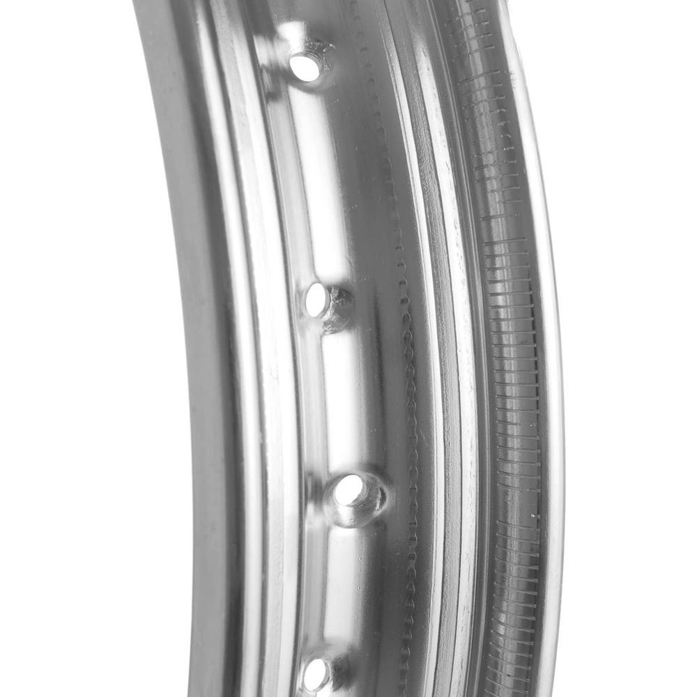 Aro de Roda Dianteiro Pro Tork Mega Solda 18x1.6 Pol Titan 125/150 e YBR 125/135 Cromado