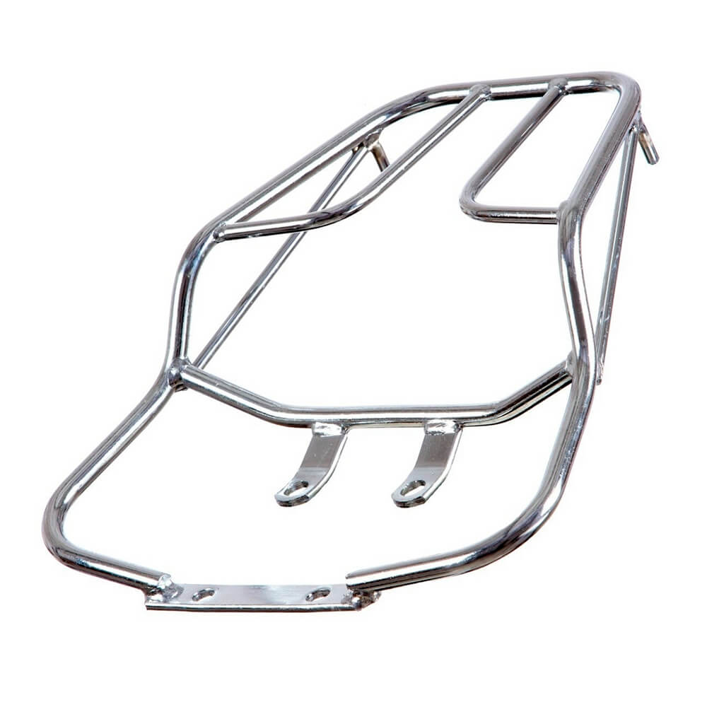Bagageiro Modelo Sansão Titan 2000 - 2004 Fan 125 2004 - 2008 Cromado Pro Tork - BA-45HC