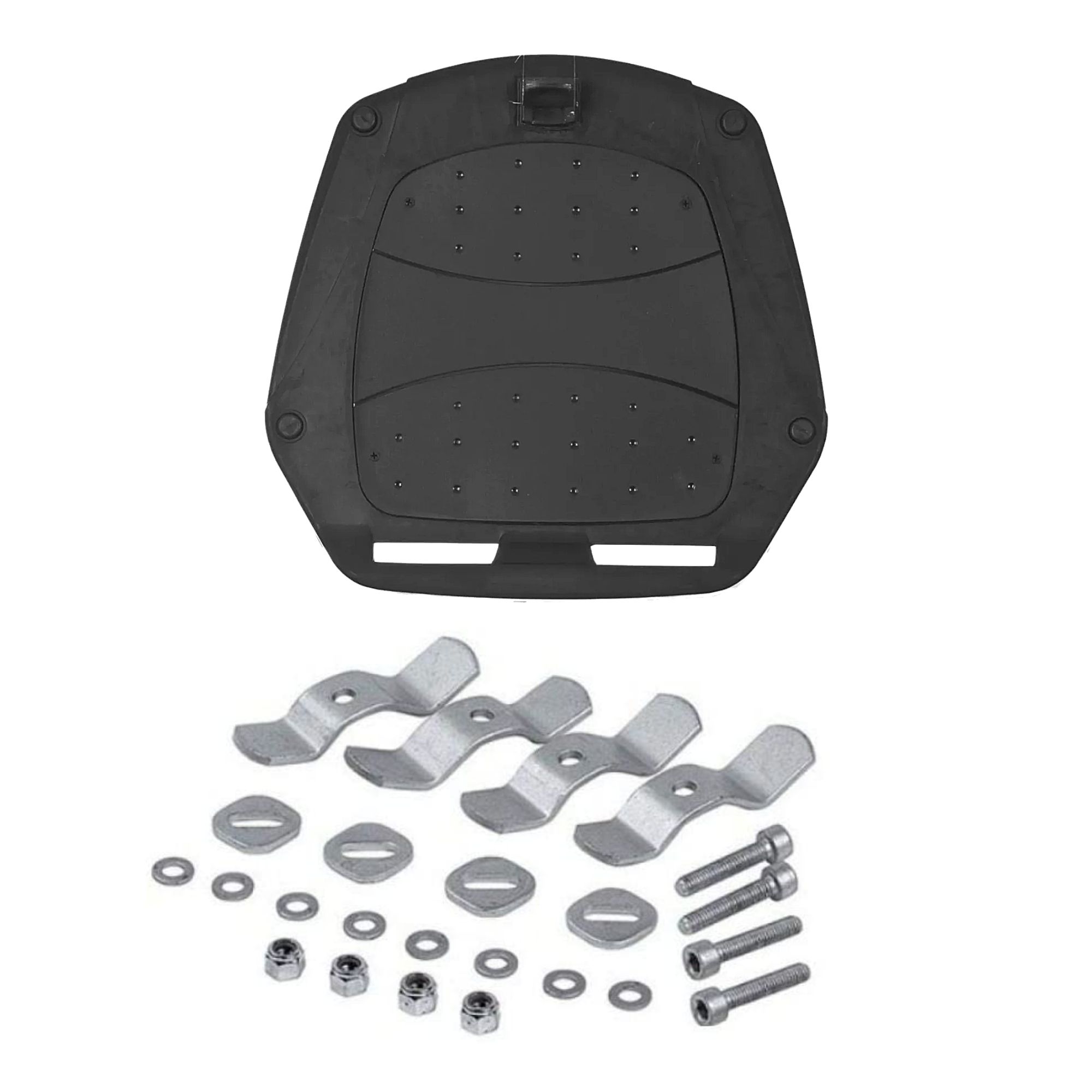 Conjunto de Fixação Base + Presilhas Para Bau Bauleto 28 Litros Pro Tork - BP-03A