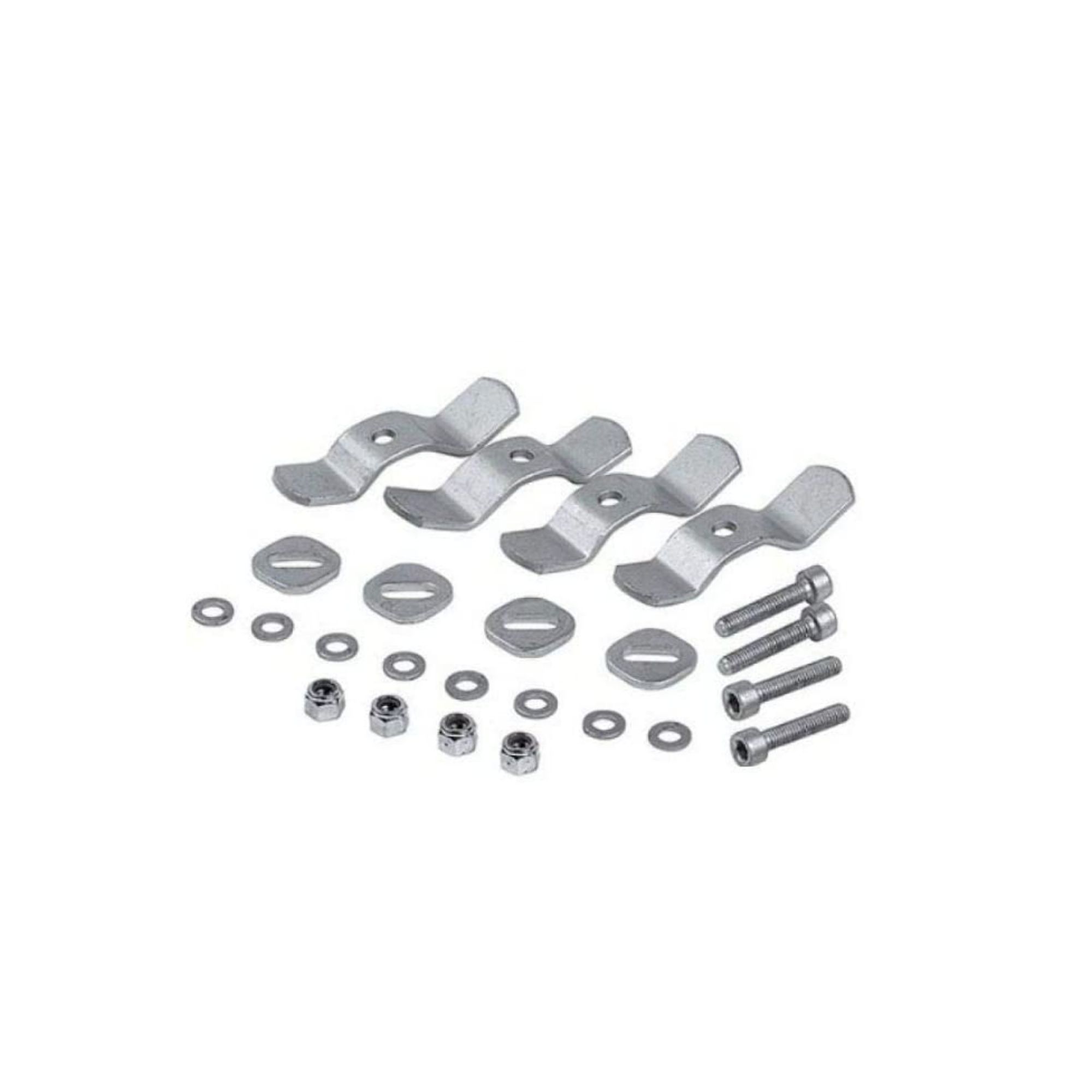 Conjunto de Fixação Base + Presilhas Para Bau Bauleto 28 Litros Pro Tork - BP-03A