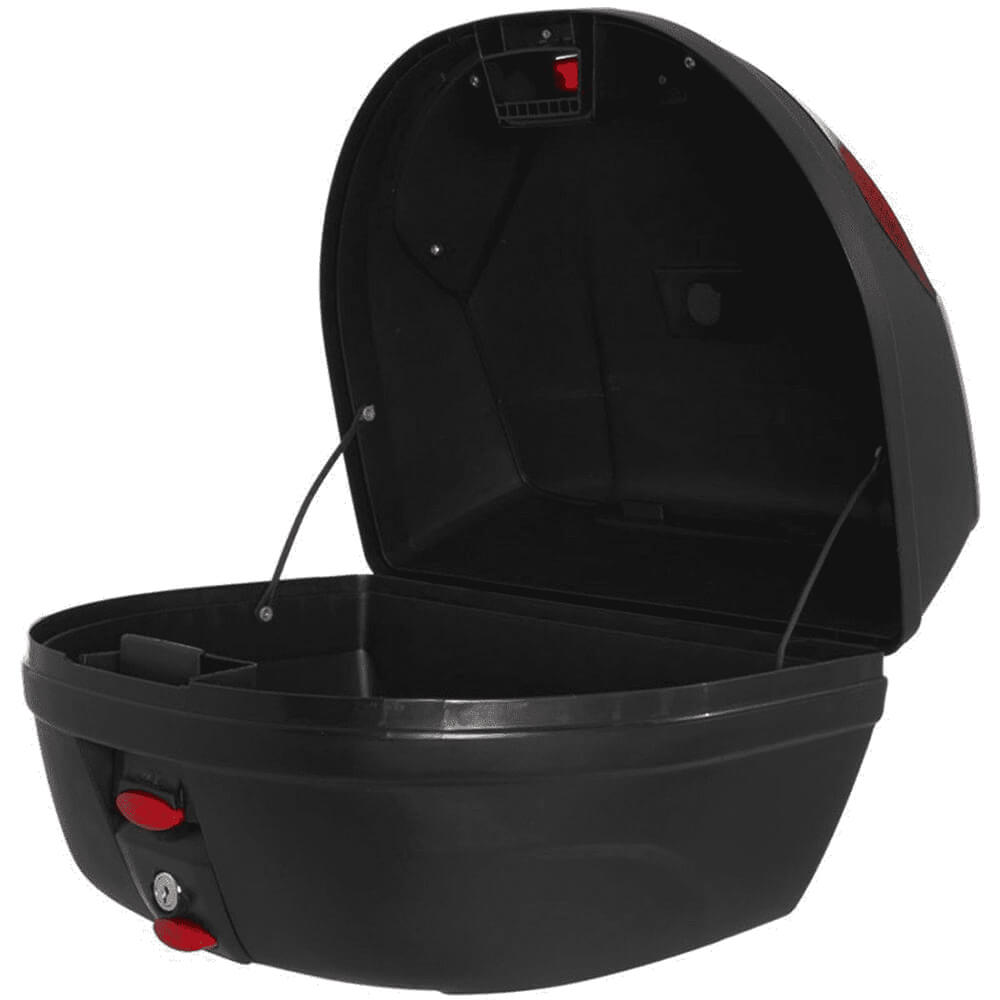 Baú Bauleto para Moto 30 Litros Smartbox 3 Universal com Refletor Vermelho Pro Tork - BP-10VM