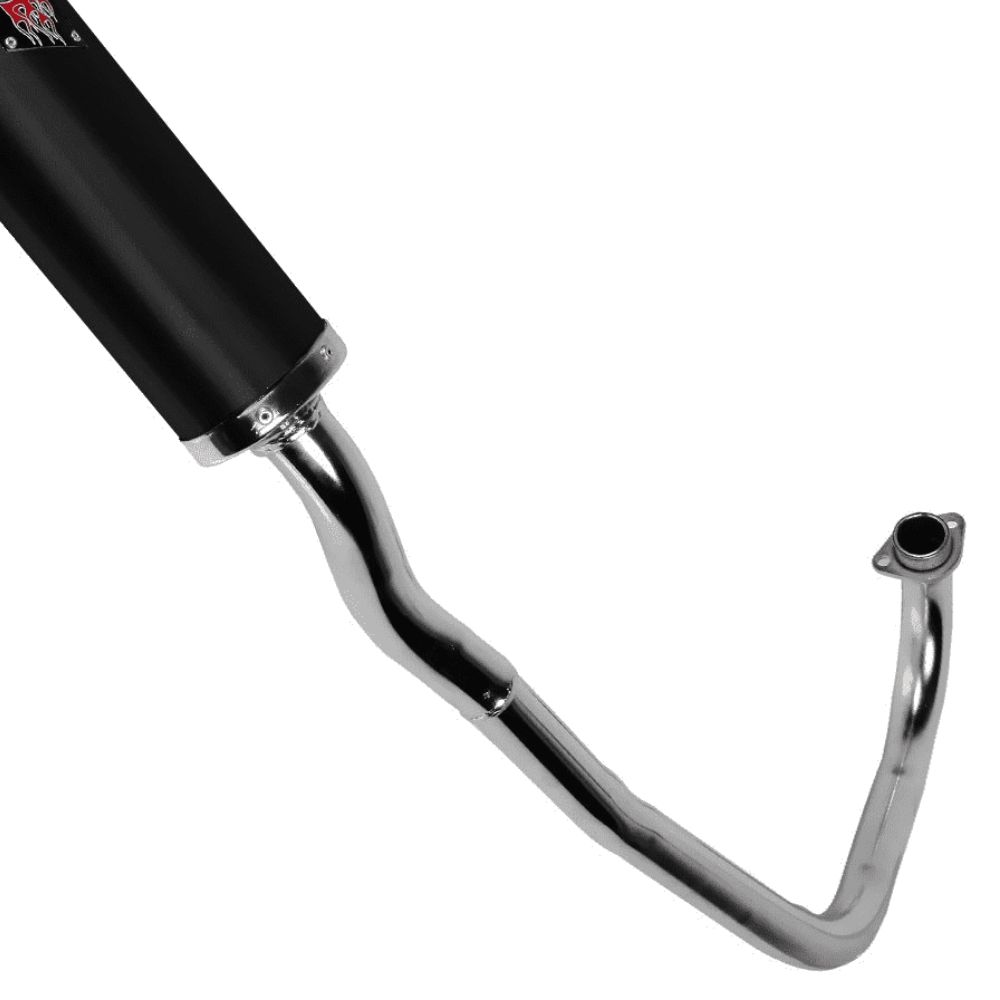 Escapamento Modelo Papaléguas Eight para Honda Biz 125 2005 até 2010 Preto Pro Tork ES-337HP
