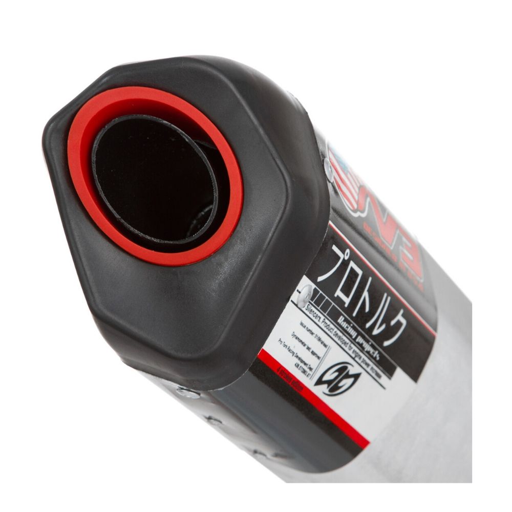 Escapamento V3 Alumínio Preto TITAN 150 KS/ES 2005 até 2008 Pro Tork ES-487H