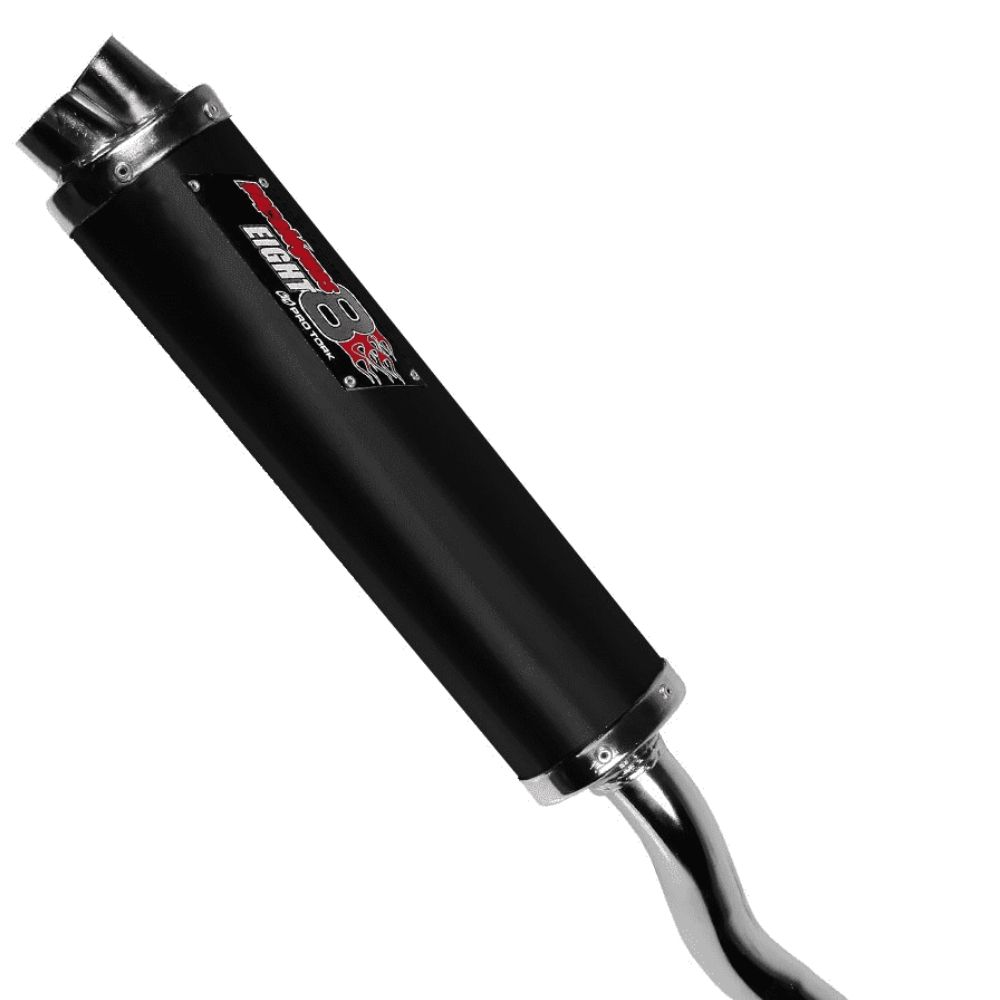 Escapamento Modelo Papaléguas Eight para Honda Biz 125 2011 até 2018 Preto Pro Tork ES-513HP
