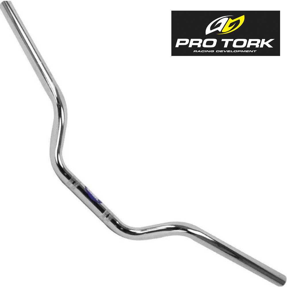 Guidão Modelo Original Titan 150 2009 Com Peso Interno Sem Rosca Cromado Pro tork GU-124HC