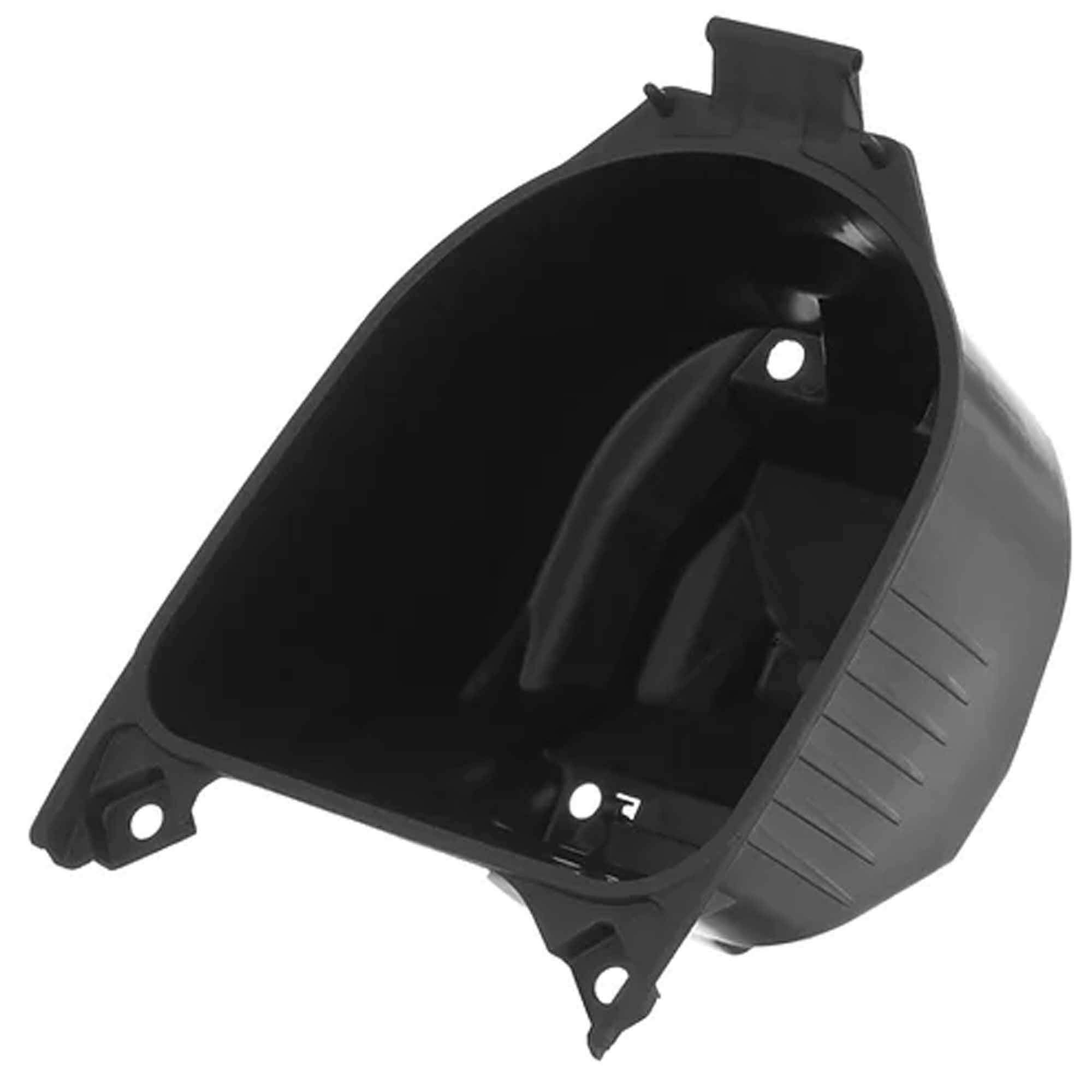 Porta Capacete Case Baú Compatível c/ BIZ 125 ES/KS + EX 2011/12/13 E BIZ 100 ES/KS 2012/13 Injetado Preto Protork - 016