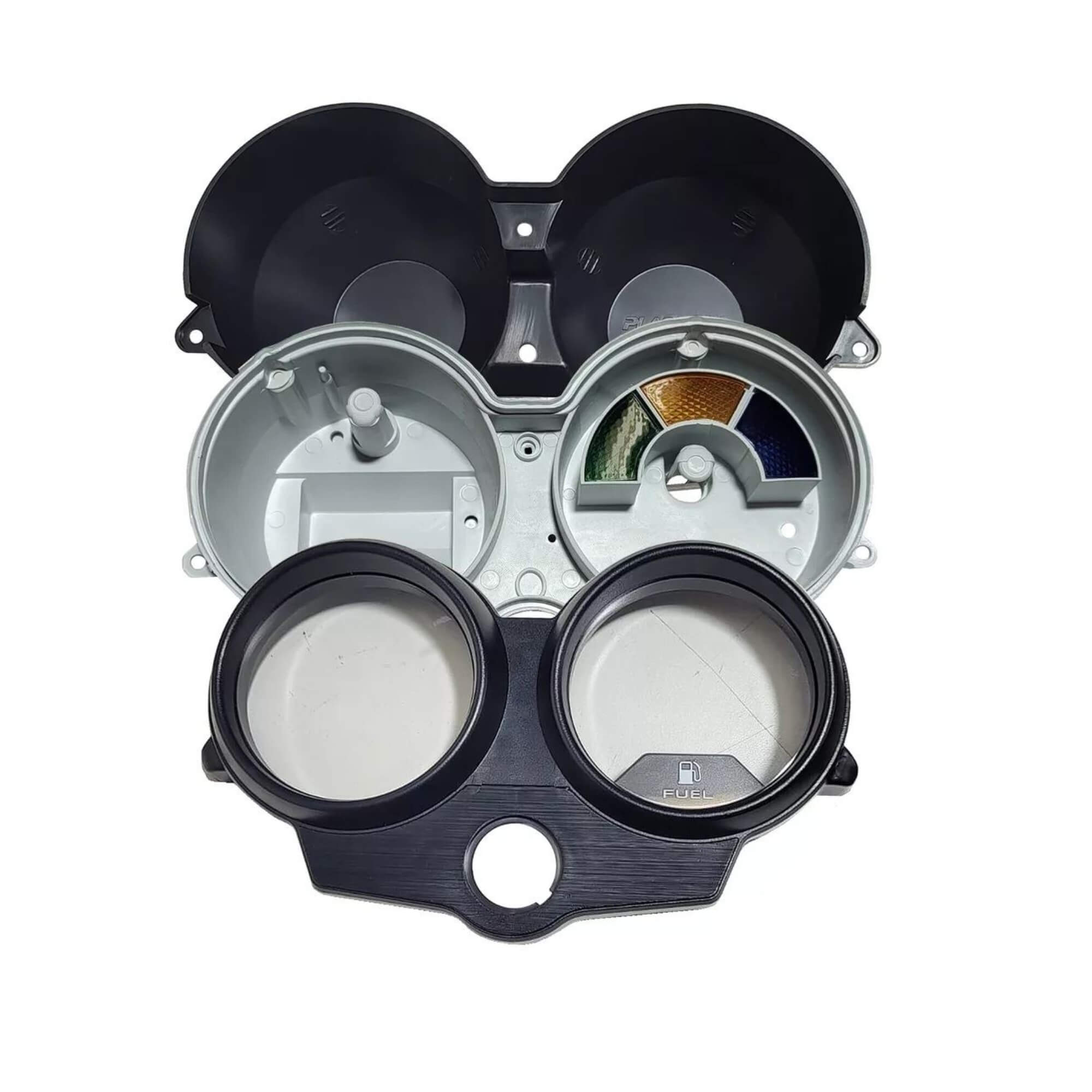 Carcaça do Painel Completa Titan 125/00/04 Fan 125 cor Preto Pro Tork - 020-1014