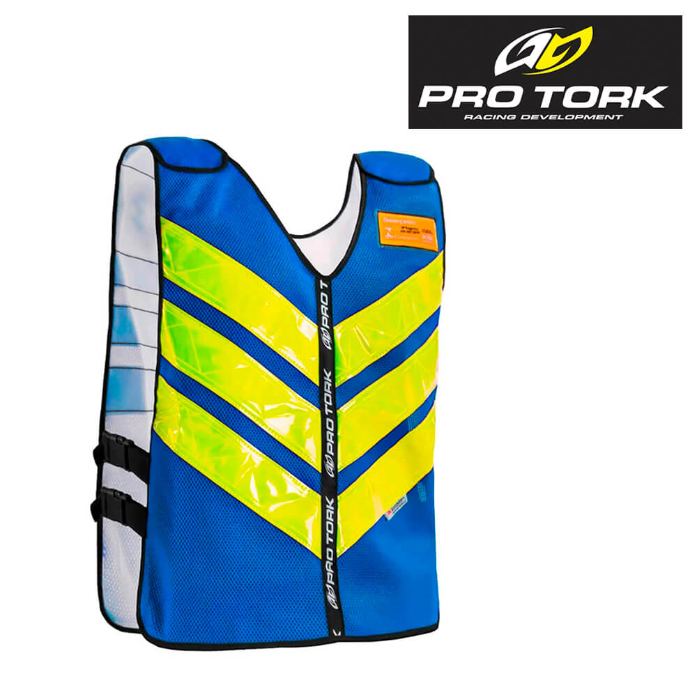Colete Refletivo One Tamanho M Azul CLR-02AZ - Pro Tork