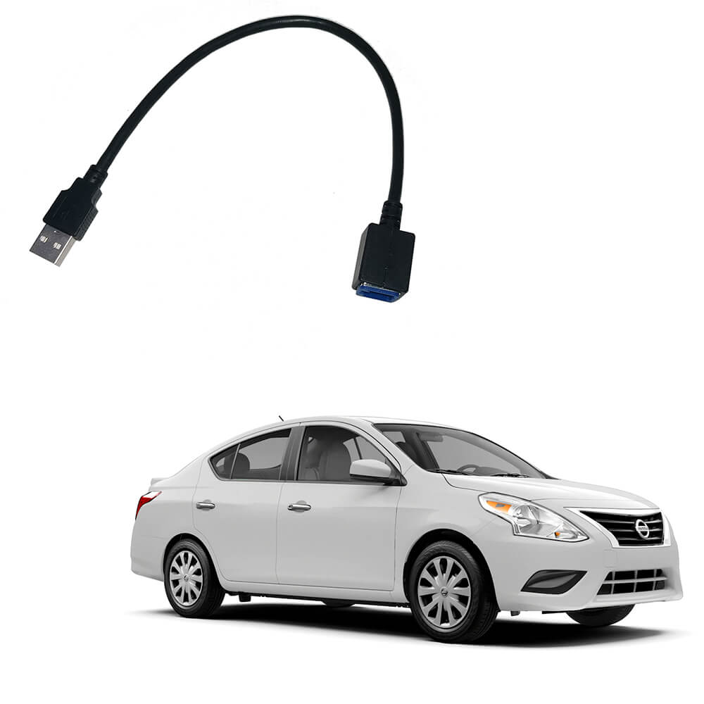 Chicote Nissan 2017 2018 2019 2020 Central Multimídia USB Expex - EXC 050