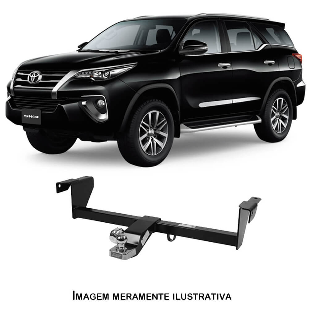 Engate Braconi Hilux SW4 06/21 c/ Bola Cromada Tração até 1500kg Modelo Removível-C-REM-IM73