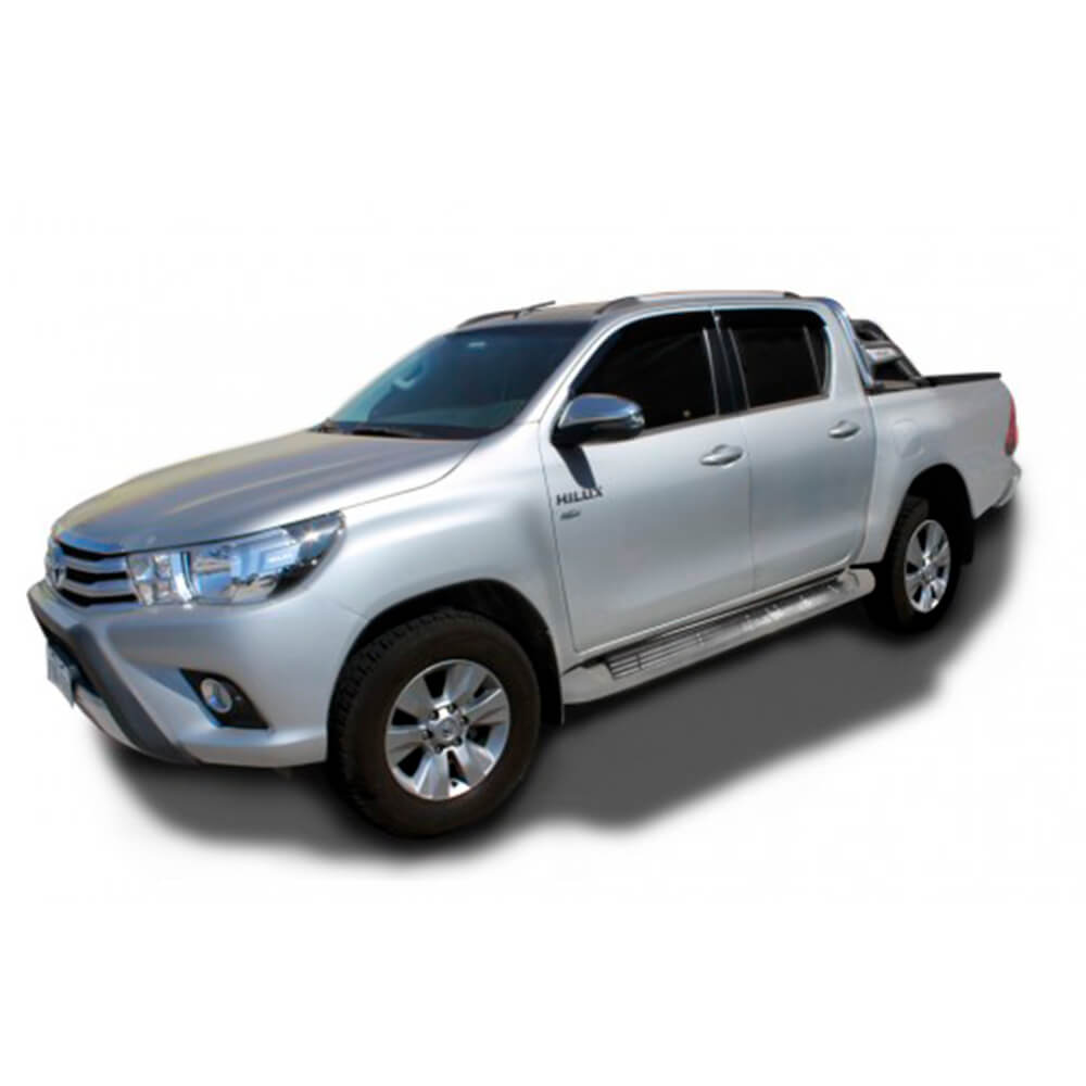 Calha de Chuva Toyota Hilux Cabine Dupla 2016/2024 4 Portas TG Poli - 27008