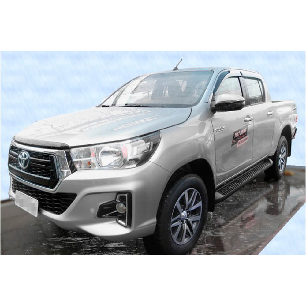Calha de Chuva Toyota Hilux Cabine Dupla 2016/2024 4 Portas TG Poli - 27008