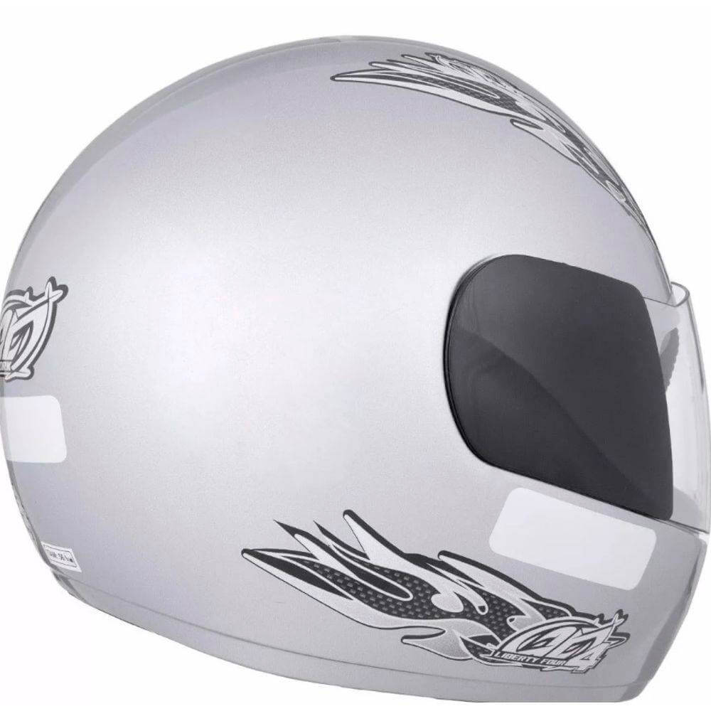 Capacete Liberty Four Tamanho 56 Prata CAP-47PTA - Pro Tork