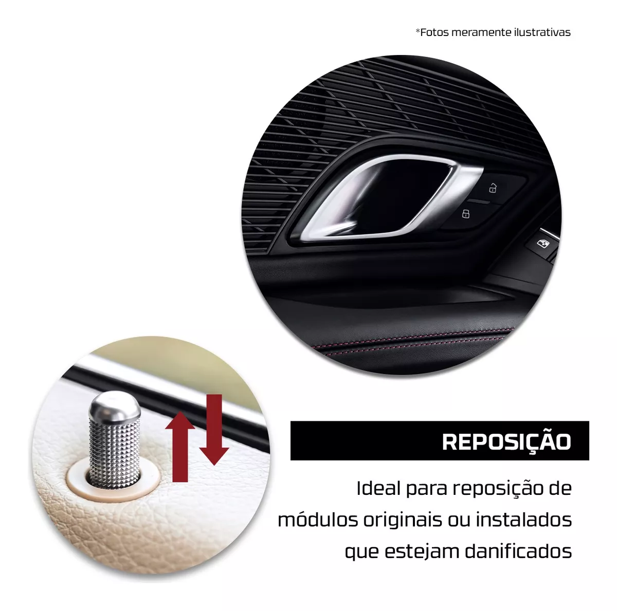 Modulo de Trava Eletrica Tury TRX30 - Speed Lock Trava Portas Modelo Universal