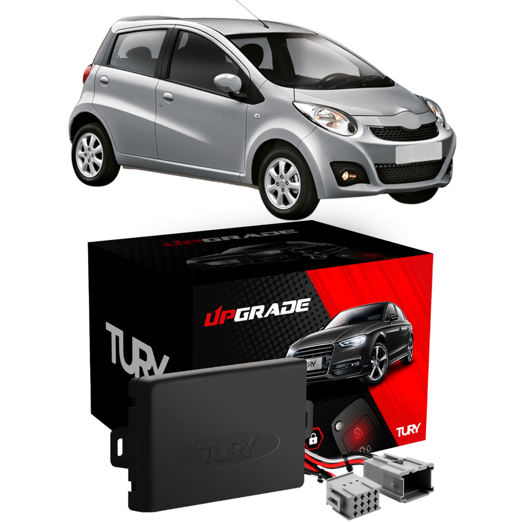 Modulo de Automação de Vidro Elétrico Anti Esmagamento J2 2011 a 2019 4 Portas Tury - PRO4.10BO