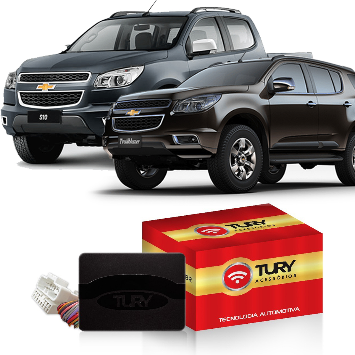 Modulo de Vidro com Anti-esmag.Tury PRO4.23AS-S10 Gasolina 2012-2016 Trail Blazer Gasolina 2012+