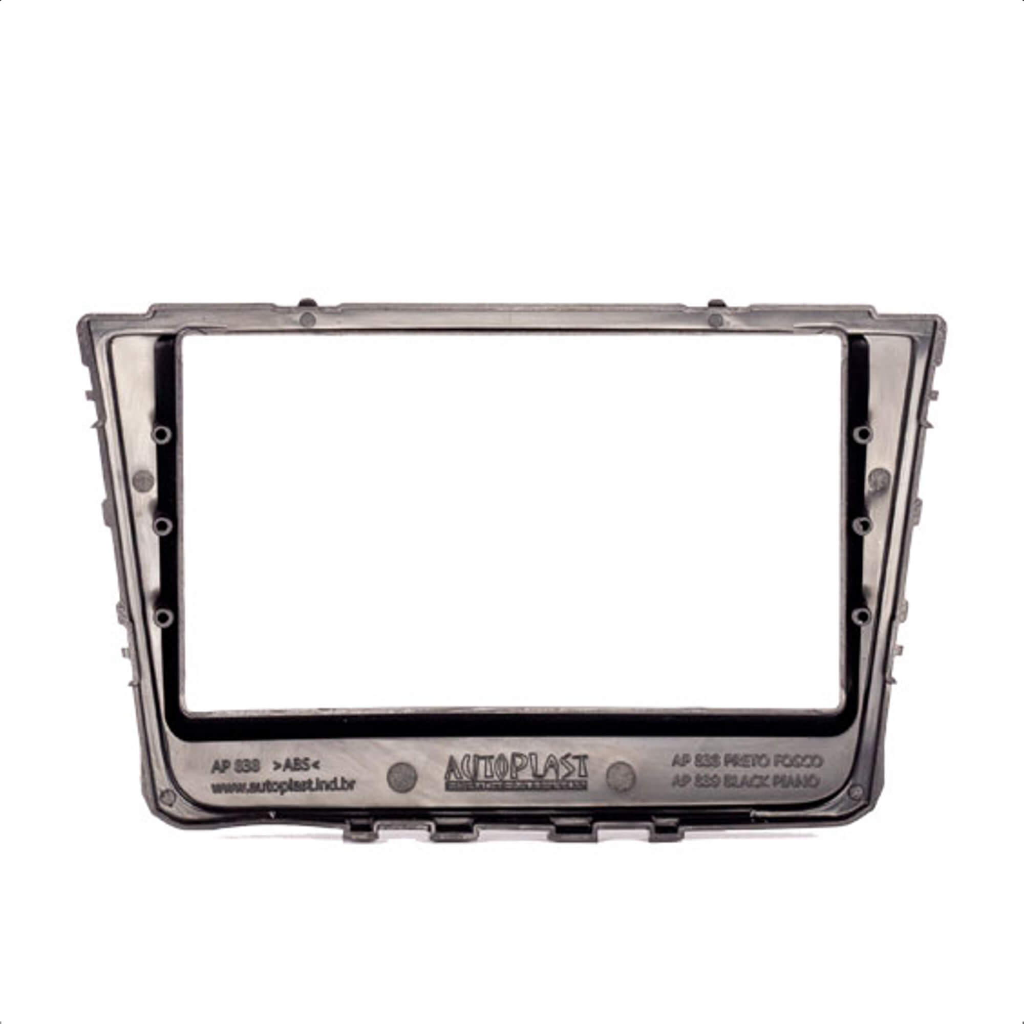 Moldura 2 7" Din Black Piano Creta 2016/2017/2018/2019/2020/2021 Expex - EPX 344