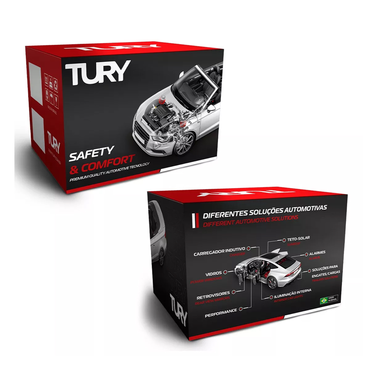 Modulo de Vidro Optima 2015 2016 2017 2018 Tury com Anti-esmagamento PRO 4.32 CF