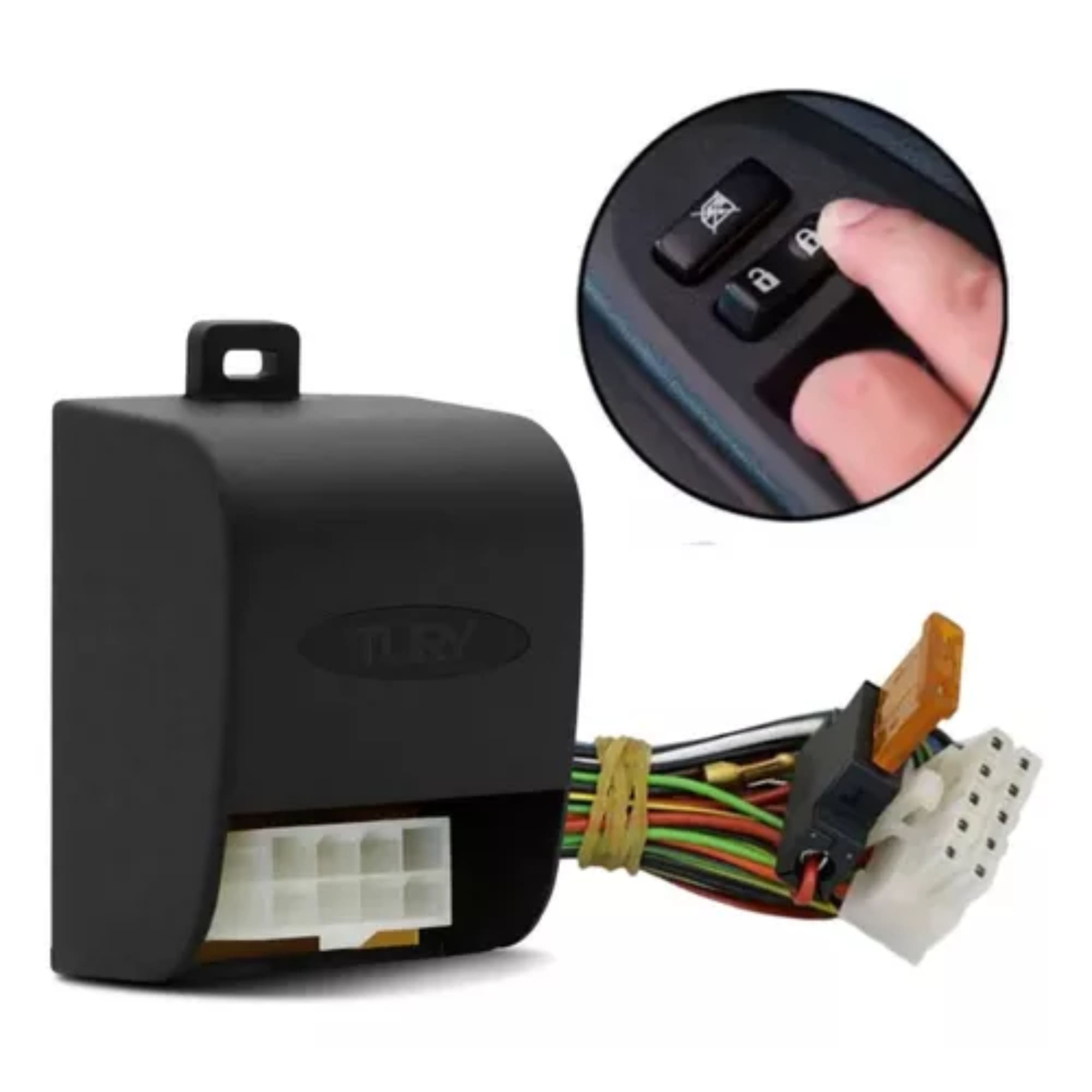 Módulo Central Trava Elétrica com SpeedLock QQ/Argo Tury - TRX31